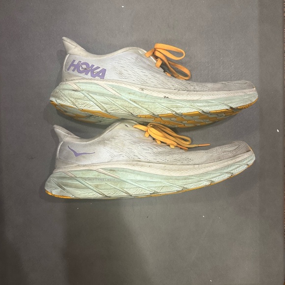 Hoka Women's Running Shoes - Beige and Yellow - Picture 2 of 4
